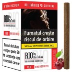 Tigari de foi cu filtru si aroma de cirese RIO Red Filter by RioTabak 65g